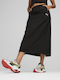 Puma High Waist Midi Skirt in Black color