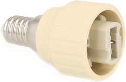 LED line Ντουί Αντάπτορας από E14 σε G9 σε Λευκό χρώμα