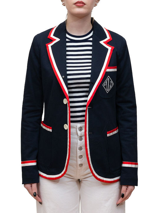 Ralph Lauren Blazer pentru femei Sacou Albastru marin