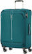 Samsonite Popsoda Medium Travel Suitcase Turquoise with 4 Wheels