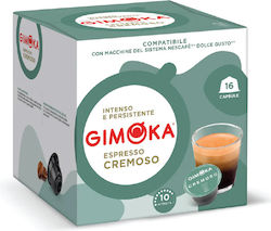 Gimoka Espresso Cremoso 16Mützen Gimoka Espresso Cremoso 16Mützen