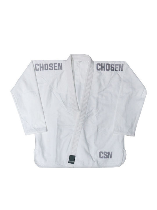 Chosen Ανδρικό Παντελόνι Brazilian Jiu Jitsu Λευκό