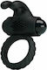 Pretty Love Eudora Vibrating Cock Ring Schwanz Silikon Schwarz