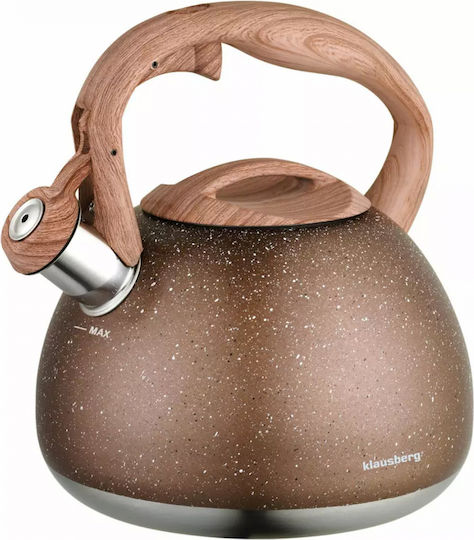 Klausberg Rostfreier Stahl Teekanne 2800ml