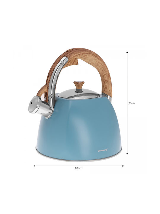 Klausberg Τσαγιέρα Ανοξείδωτη Μπλε 3000ml