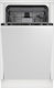 Beko Vollintegrierter Geschirrspüler für 10 Gedecke B44.8xH81.8cm