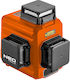 Neo Tools Αυτορυθμιζόμενο Γραμμικό Αλφάδι Laser Κόκκινης Δέσμης με Εύρος Εργασίας 15m