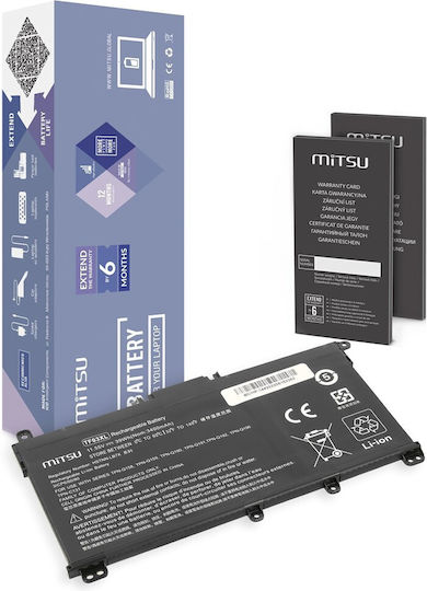 Mitsu Συμβατή Μπαταρία για HP Pavilion HP 14-BP, Pavilion 14 15 με 3400mAh