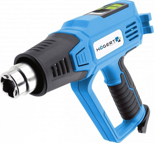 Högert Technik Heat Gun 2000W with Maximum Temperature 250°C HT2C552