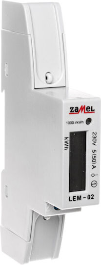 Zamel Digital Electric Panel Meter Rail Single Phase EXT10000033