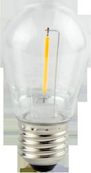LED line LED 1W E27 Θερμό Λευκό