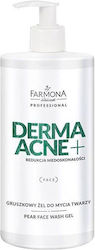 Farmona Derma Acne+ Pear Gel Καθαρισμού Προσώπου 150ml Farmona Derma Acne+ Pear Gel Καθαρισμού Προσώπου 150ml