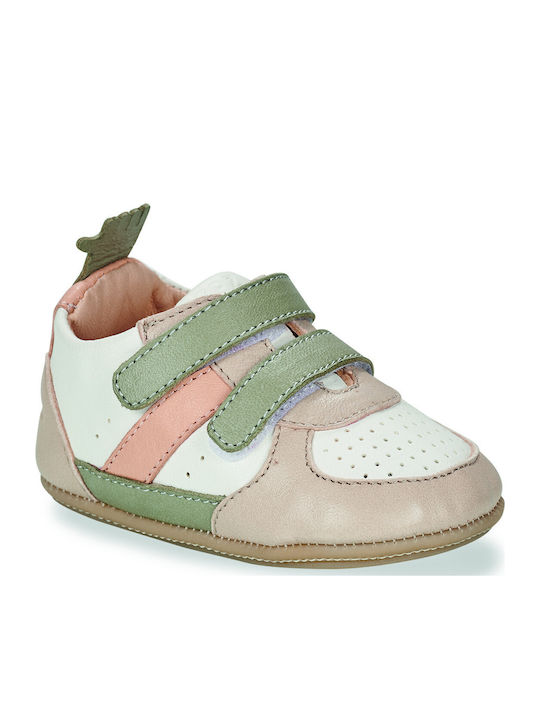 Easy Peasy Βρεφικά Sneakers Αγκαλιάς Πράσινα My Pre Basket Velcro