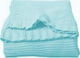 Matex Pătură Pepinieră Swaddling pături 100% bumbac Albastră 100x80cm
