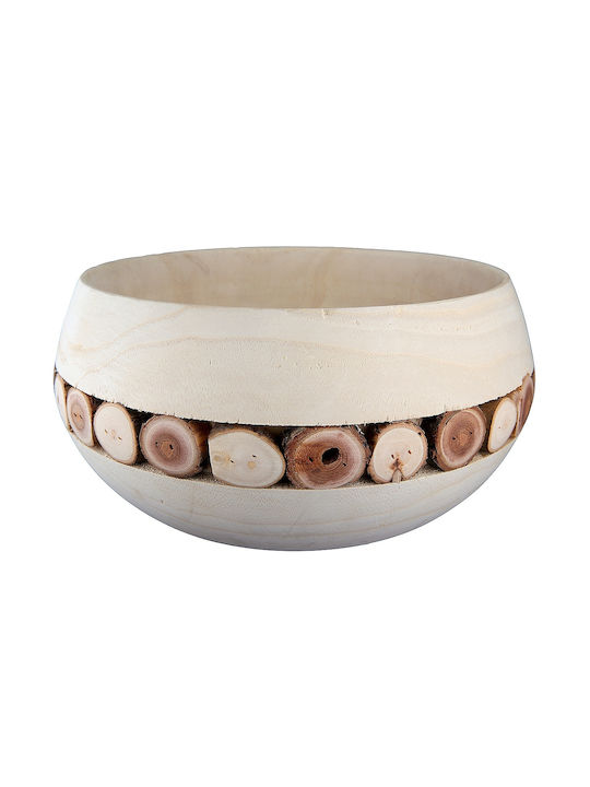 ArteLibre Decorative Bowl White