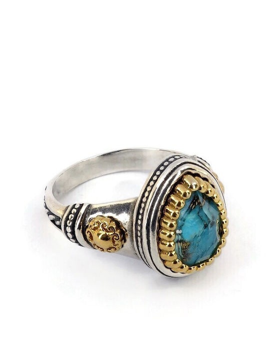 Elor Damen Ring aus Silber Vergoldet