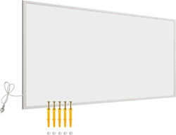 Wiltoc Панели за инфрачервено отопление Стена Керамика 850W Бял 122x77см
