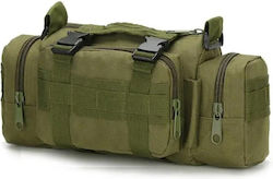 Tradesor Militärtäschchen Rucksack in Grün Farbe
