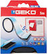 Geko Self-Adhesive Foam Double-Sided Tape Black 25mmx5m 1pcs