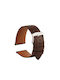 Leather Strap Brown 20mm