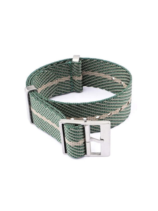 Fabric Strap Nato Green 24mm