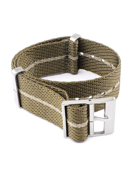 Riemen aus Stoff Nato Braun 18mm