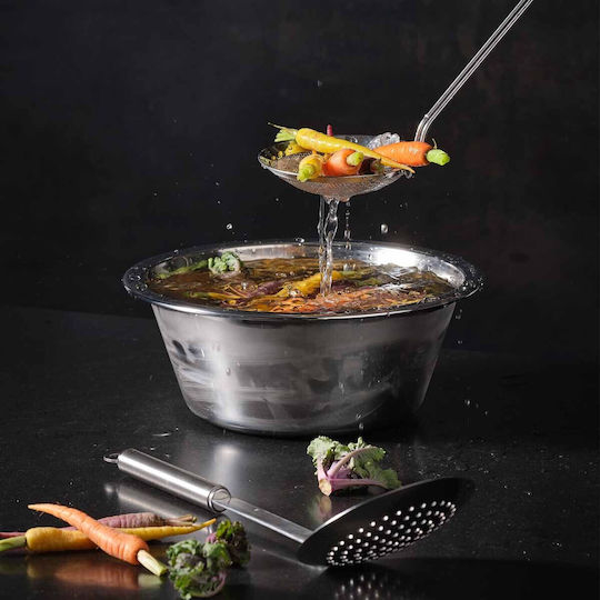 Rosle Stainless Steel Mixing Bowl Capacity 5.6lt with Diameter 31cm and Height 31cm.