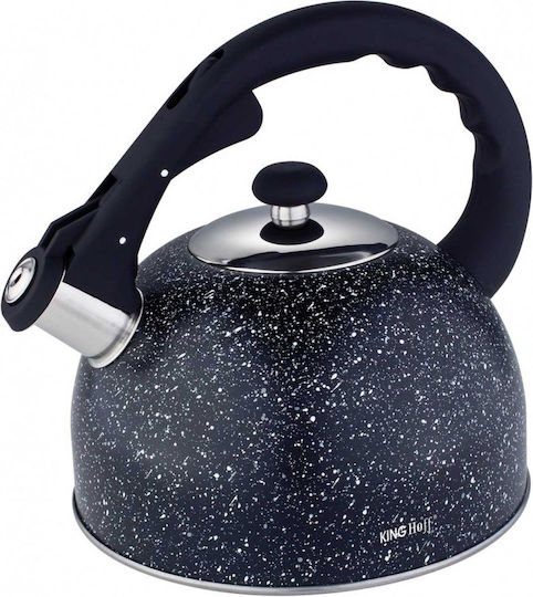 KING Hoff Βραστήρας Ανοξείδωτος Μαύρη 2600ml