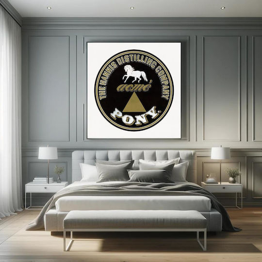 Aesthetic Company Πίνακας Ξύλινος 120x120cm