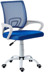Zita Plus A1850 Sw Καρέκλα Γραφείου Λευκό / Μπλε Zita Plus A1850 Sw Καρέκλα Γραφείου Λευκό / Μπλε