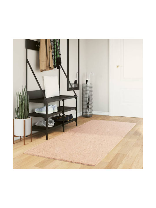 vidaXL Rug Rectangular Pink