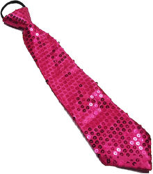 Fuchsia Carnival Tie with Sequils