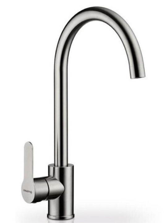 Pyramis Kitchen Faucet Counter Silver