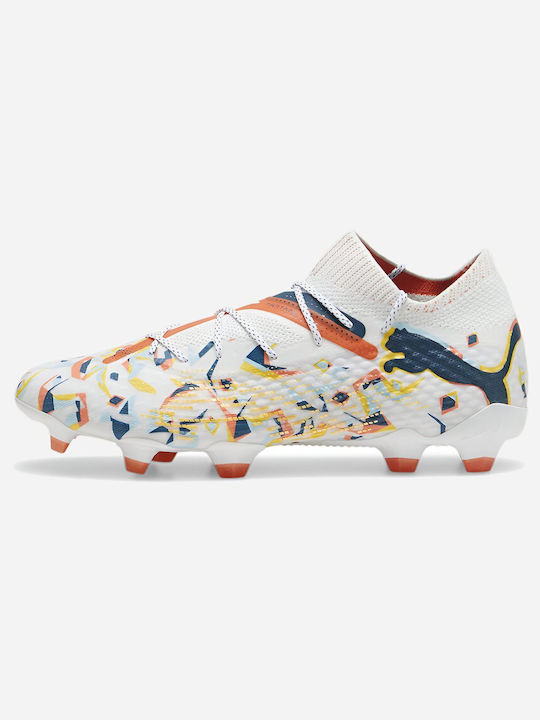 Puma Low Football Shoes FG/AG with Cleats Multicolour