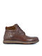 Leder Herrenstiefel Dark Brown