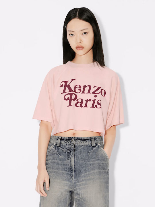 Kenzo Verdy Women's Crop T-shirt Pink