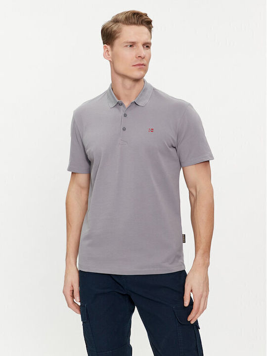 Napapijri Ealis Herren Kurzarmshirt Polo GRI