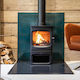 Charnwood Aire 3 Keramik Holzofen Luftheizung 3...