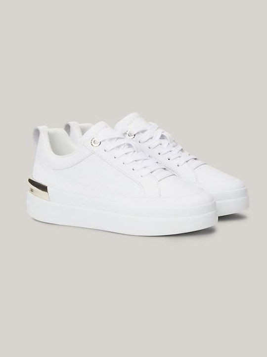 Tommy Hilfiger Lux Th Monogram Sneakers White
