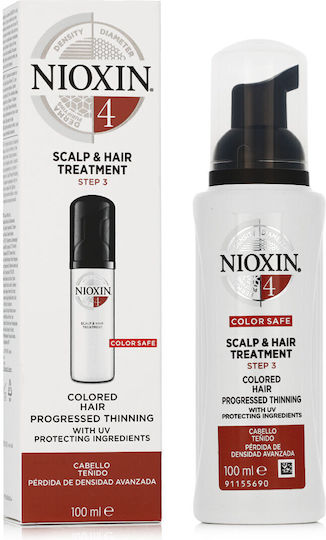 Nioxin System 4 Color Safe Lotion Μαλλιών για Αναδόμηση Step 3 100ml