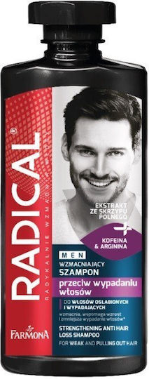 Farmona Radical Men Strengthening Shampoos against Hair Loss for All Hair Types 400ml