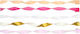 Birthday Serpentine Streamer Pink 5pcs