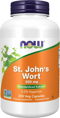 Now Foods St. John's Wort 300mg Balsamwort 250 capsule veget