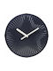 Nextime Ceas de Perete Plastic Negru