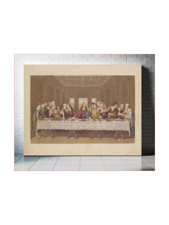 Last Supper Πίνακας σε Καμβά 80x50cm