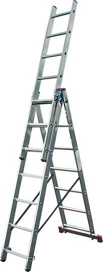 Krause Multipurpose Ladder 3x7 with Maximum Height 5.1m