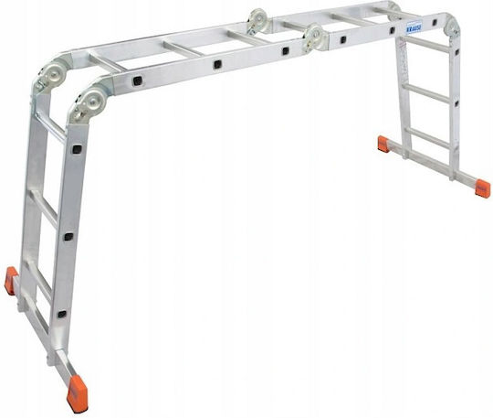 Krause Multipurpose Ladder 4x3 with Maximum Height 4.85m