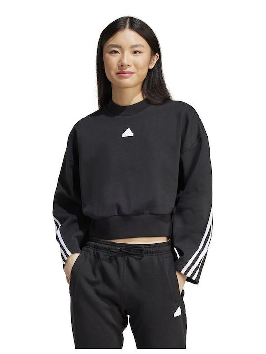 adidas 3-Stripes Φούτερ Μαύρο