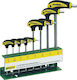 Proxxon Set Screwdrivers with 8 Interchangeable Tips