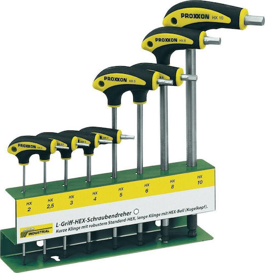 Proxxon Set Screwdrivers with 8 Interchangeable Tips